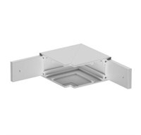 Connettore angolare verticale 90° per binario 48V AV6626XIAA BIANCO