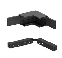 Connettore angolare verticale 90° per binario 48V AV7145XIAA