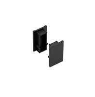 kit 2 tappi neri per binari a 48V AV8115XIAA e AV8127XIAA serie MINI7