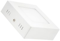 Plafoniera quadrata 6W 3000K 12X12CM