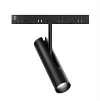 Faretto spot PILOT binario nero 48V 6W 2700K 32° Ø31x120mm DIMMERABILE serie MINI7
