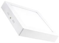 Plafoniera quadrata 18W 3000K 225X225MM
