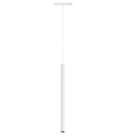 Faretto cilindro sospeso MILO binario bianco 48V 6W 3000K 32° DIMMERABILE serie MINI7