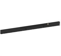 Faretto downlight lineare FLASH binario nero 30cm 48V 6W 2700K 24° DIMMERABILE serie MINI7