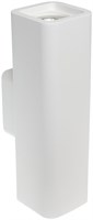 Applique Up&Down da parete in gesso supporto 2 GU10