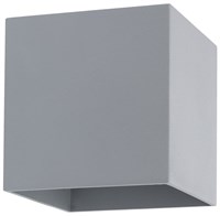 Applique Up&Down da parete quadrata 6W 2700K ip44 in pc