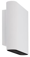 Applique da parete bianco DOPPIA LUCE 12W 3000K