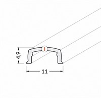 COVER OPACA I DA 2MT PER PROFILO AV7029XIAA