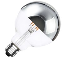 Lampada led E27 G95 CROMO 2200K