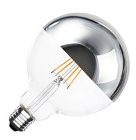 Lampada led E27 G125 CROMO 2200K 8W