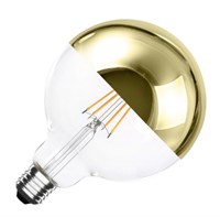Lampada led E27 G125 ORO 2200K 8W