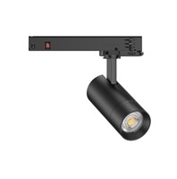Faretto binario trifase nero 10W-20W ottica zoom 3000K-3500K-4000K CRI90