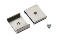 KIT 2 CLIP U9 INOX PER PROFILI