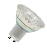 Lampada led GU10 in cristallo 8W 2700K 24° 1200Lm CRI98 dimmerabile TRIAC