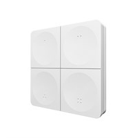 Telecomando magnetico bianco RF 4 zone monocolore (ON-OFF e dimmer) Mi-Light