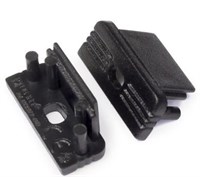 KIT 2 TAPPI NERO PER PROFILO AV4326XIAA