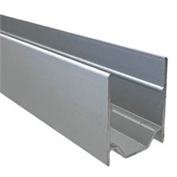 Profilo in alluminio per flex 1212 Flat - 1mt