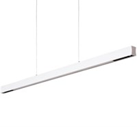 lampada lineare a sospensione bianca 40W 220V 2700K-3500K-4000K UGR17 120cm