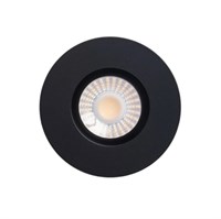Faretto incasso ignifugo nero 5W/8W IP65 4000K-3000K-2700K foro &Oslash;65mm
