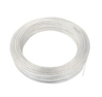 Cavo bipolare guaina trasparente 2x0,35mm rolla da 100 metri
