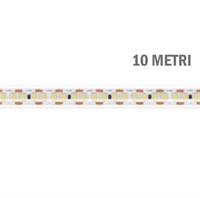 Strip led 2835 IP20 16W/mt 24V 3000K CRI90 taglio 1cm ROLLA 10 METRI