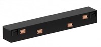 Connettore giunzione a I NERO per binariO CARTONGESSO 48V AV6001XIAA
