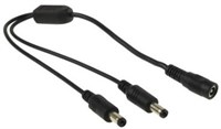 Cavo di connessione jack femmina+2 jack maschio 150mm