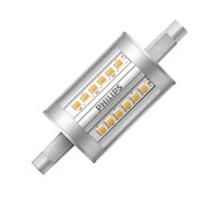 lampada cob R7S 7,5W 3000K 78mm 220V