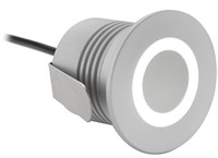 Segnapasso calpestabile luce circolare 1W 3000K IP65 led edison