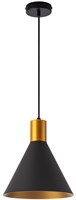LAMPADA A SOSPENSIONE IP20 NERO E27