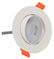 Faretto incasso orientabile 7W COB 4000K