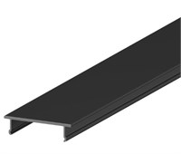 COVER IN ALLUMINIO NERO PER per binario 48V AV6000XIAA - AV6001XIAA
