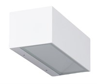Applique Up&Down da parete rettangolare BIANCA 18W CCT SELEZIONABILE 2100lm
