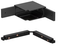 Connettore angolare VERTICALE 90° per binario 48V AV6000XIAA