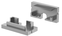 KIT 2 TAPPI TITANIO CON FORO PER PROFILO AV6469XIAA
