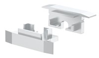 KIT 2 TAPPI GRIGI CON FORO PER PROFILO AV6470XIAA/AV6593XIAA
