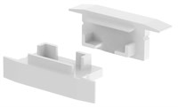 KIT 2 TAPPI BIANCHI SENZA FORO PER PROFILO AV6471XIAA