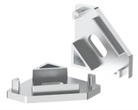 KIT 2 TAPPI GRIGI CON FORO PER PROFILO AV6479XIAA/AV6595XIAA