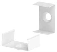 KIT 2 GANCI INOX BIANCHI PROFILO AV6471XIAA