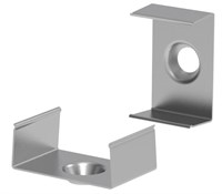 KIT 2 GANCI INOX TITANIO PROFILO AV6473XIAA