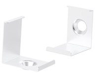 KIT 2 GANCI INOX BIANCHI PROFILO AV6476XIAA