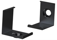 KIT 2 GANCI INOX NERI PROFILO AV6477XIAA