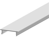 COVER IN ALLUMINIO BIANCA PER per binario 48V AV6626XIAA - AV6627XIAA