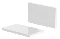 KIT 2 TAPPI BIANCO SENZA FORO PER PROFILO AV6743XIAA