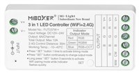 Ricevitore dimmer NANO 3IN1 3CH/4ch/5CH memoria+Wifi+RF+COMPATIBILE CON APP/tuya+musicale - Mi-Light