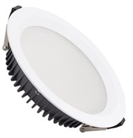 Downlight incasso IP44 LED SAMSUNG 20W 4000K UGR17 FORO Ø155MM DRIVER LIFUD