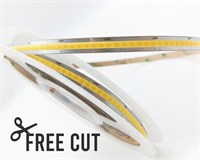Strip led COB IP20 FREE CUT 3000K 10W/mt 24V 8mm 560LM/MT