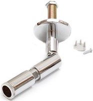 Holder singolo cromato montaggio incasso orientabile 90°