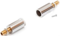Holder doppio cromato per profilo AV5845IN