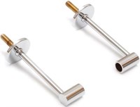 Holder doppio cromato montaggio incasso